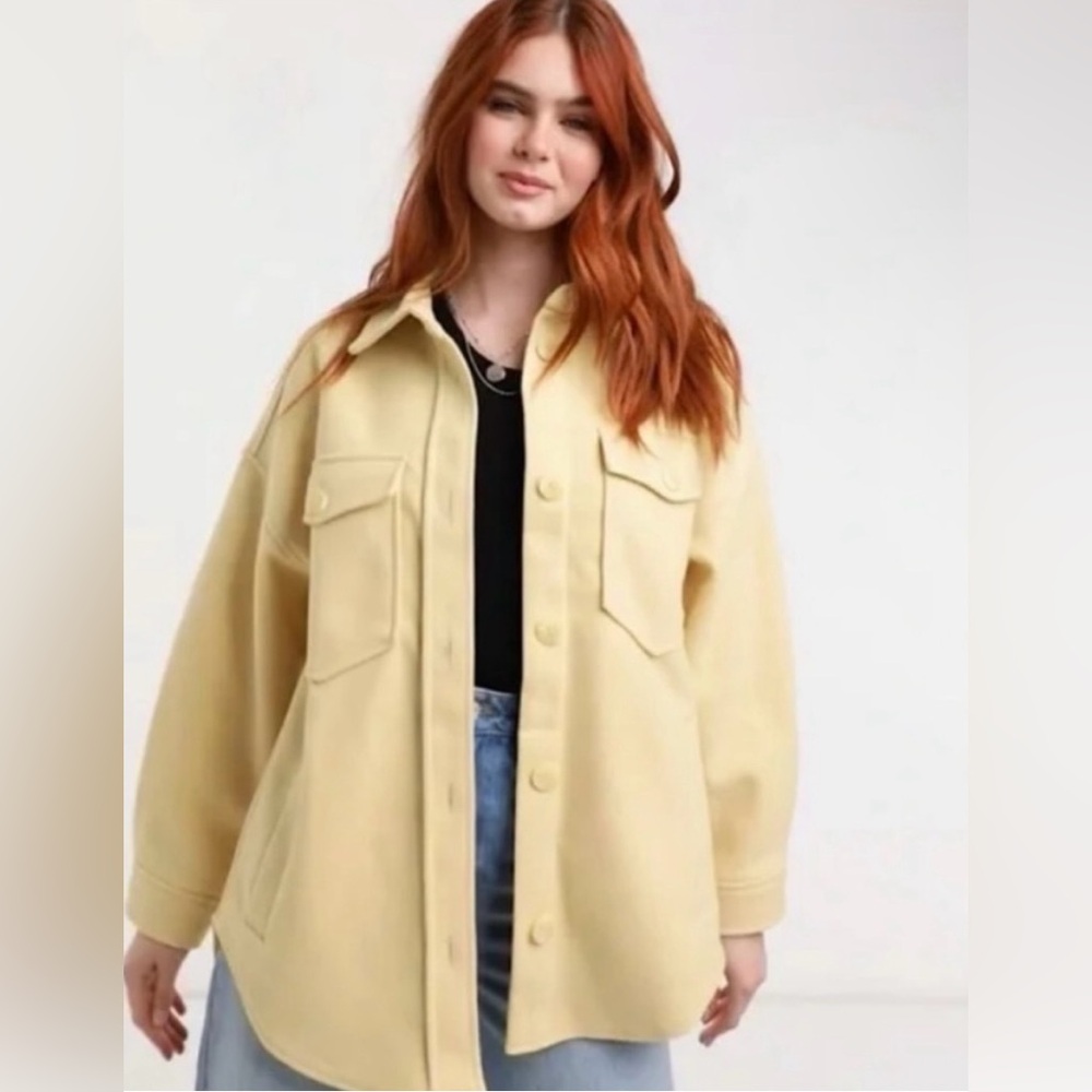 Joie Butter Yellow Shacket